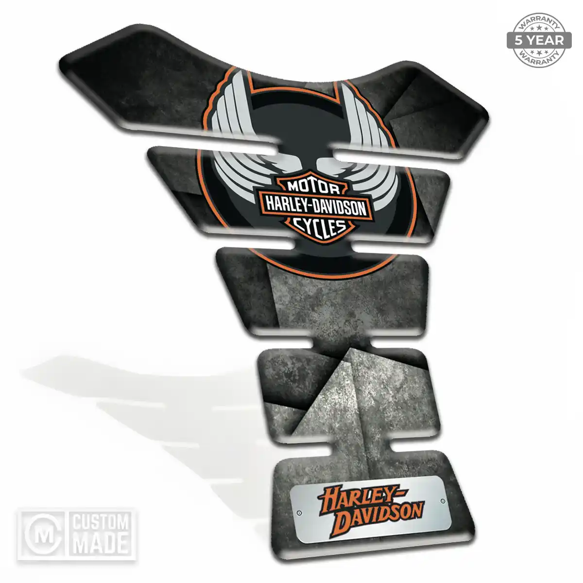 Harley 3D Gel Tank Pad Superior Craft