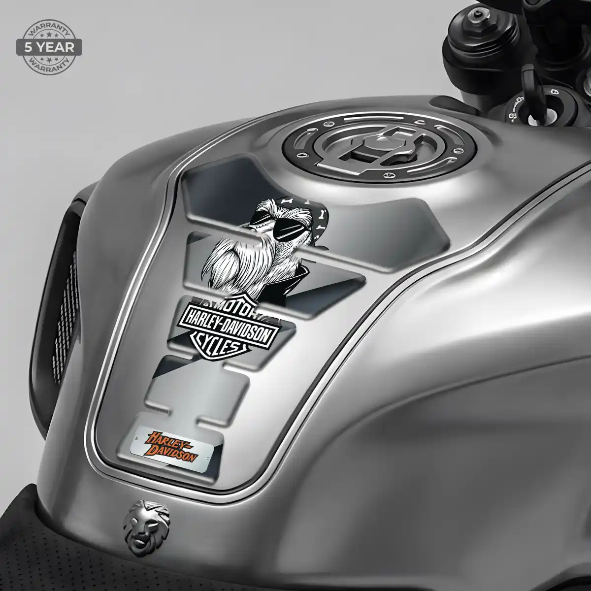 Harley Bike Tank Protector Refined Design