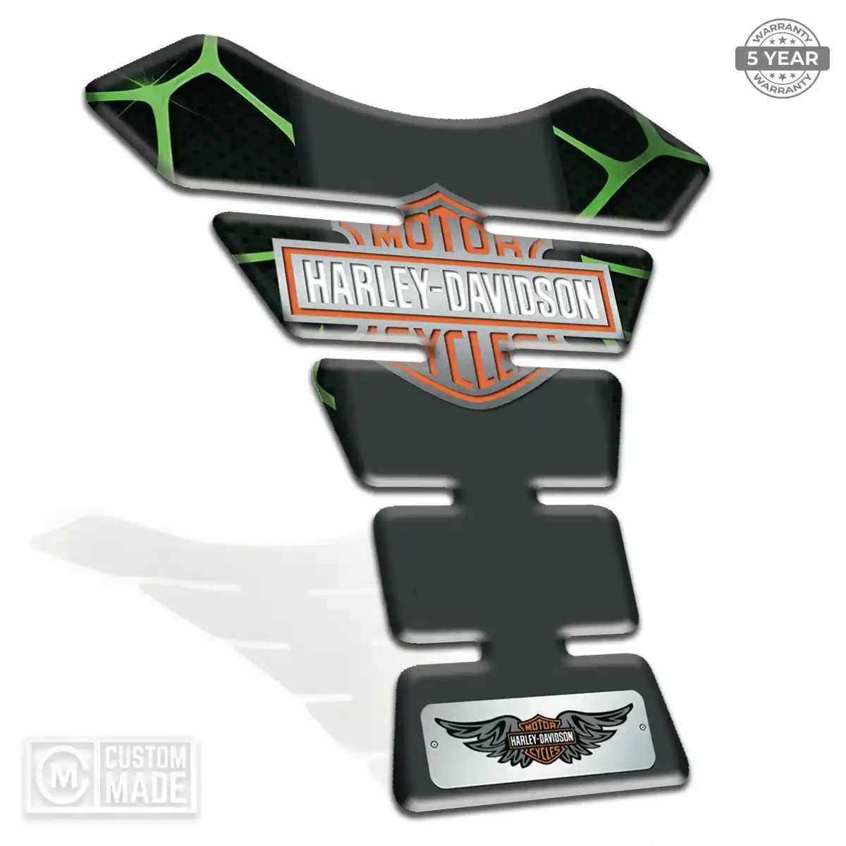 Harley Domed Tank Pad Prime Quality
