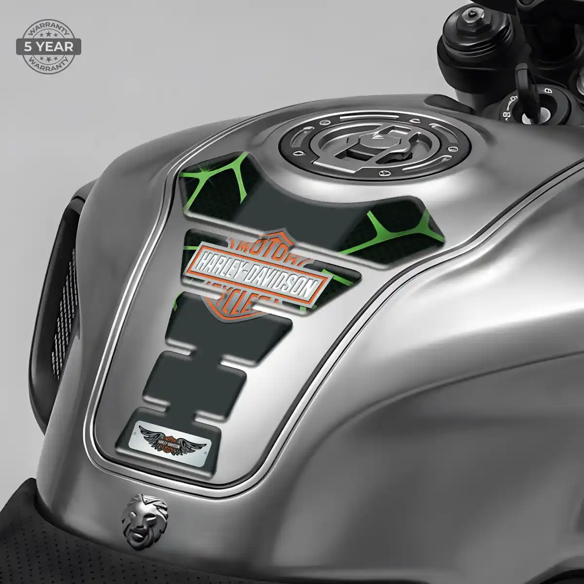 Harley Domed Tank Pad Prime Quality