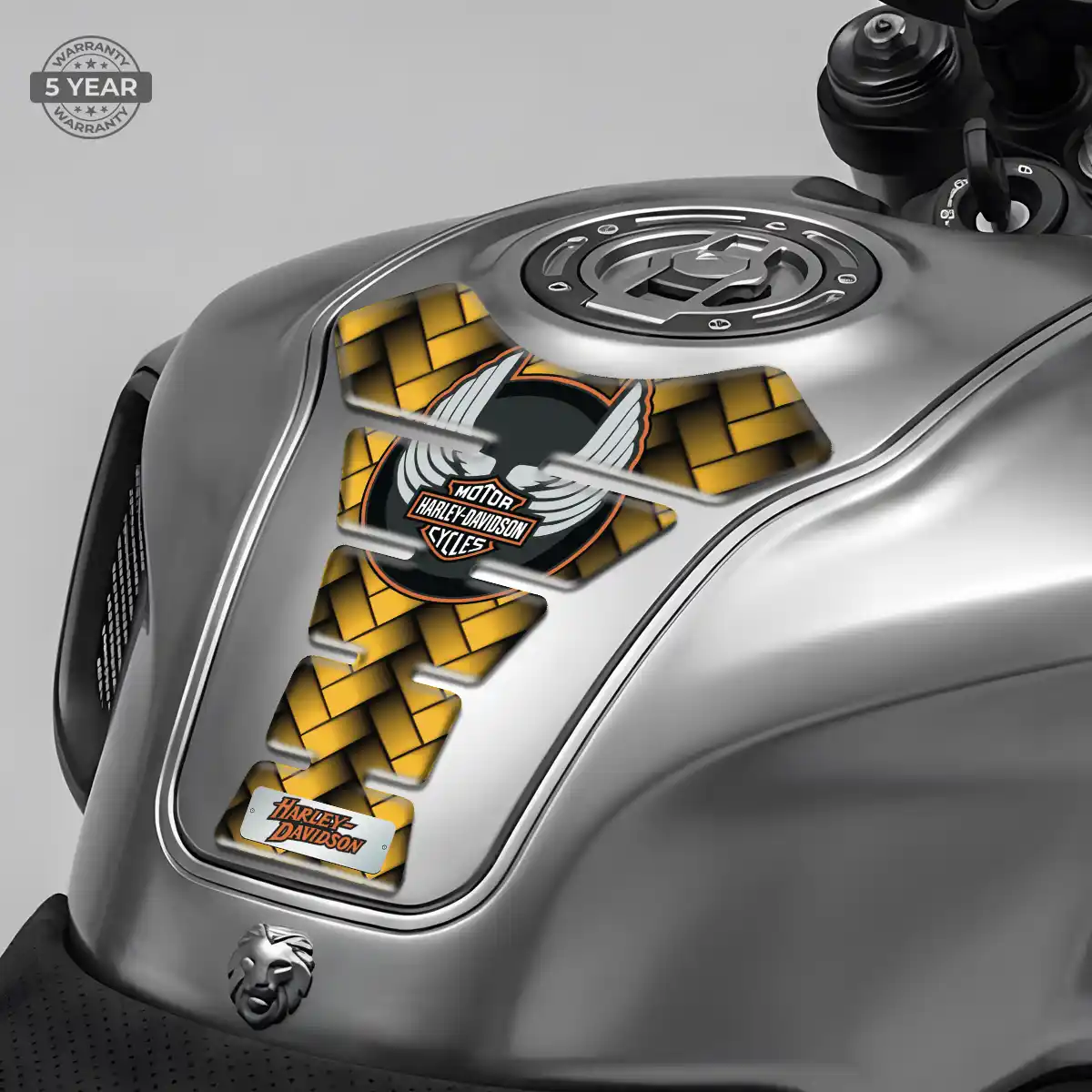 Harley Domed Tank Sticker Prime Quality