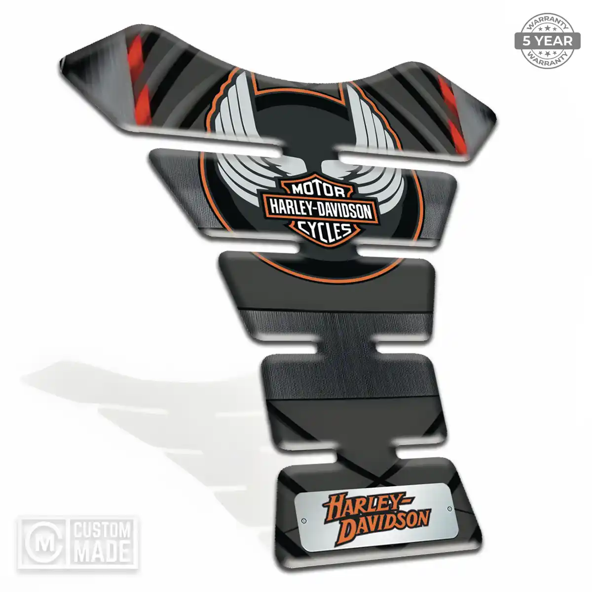Harley Epoxy Tank Pad Refined Design
