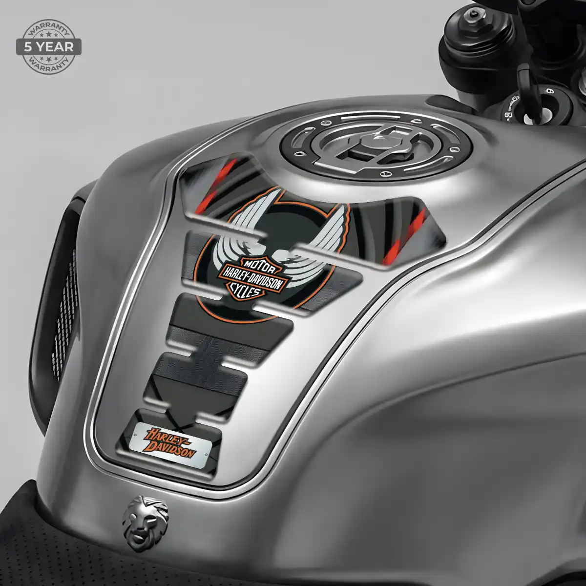 Harley Epoxy Tank Pad Refined Design