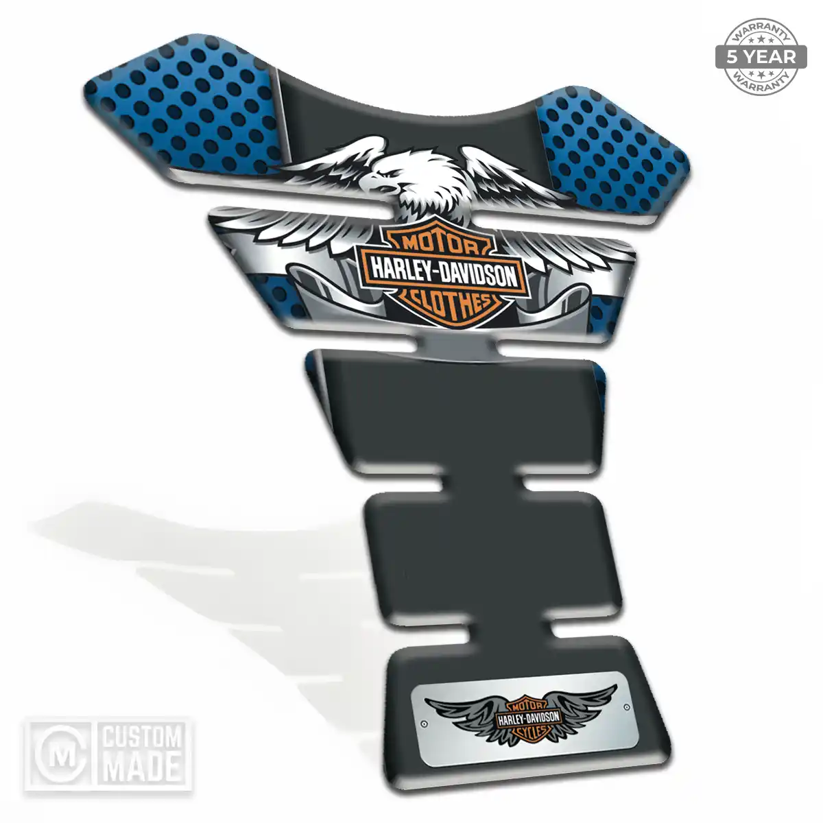 Harley Fuel Tank Pad Elite Finish