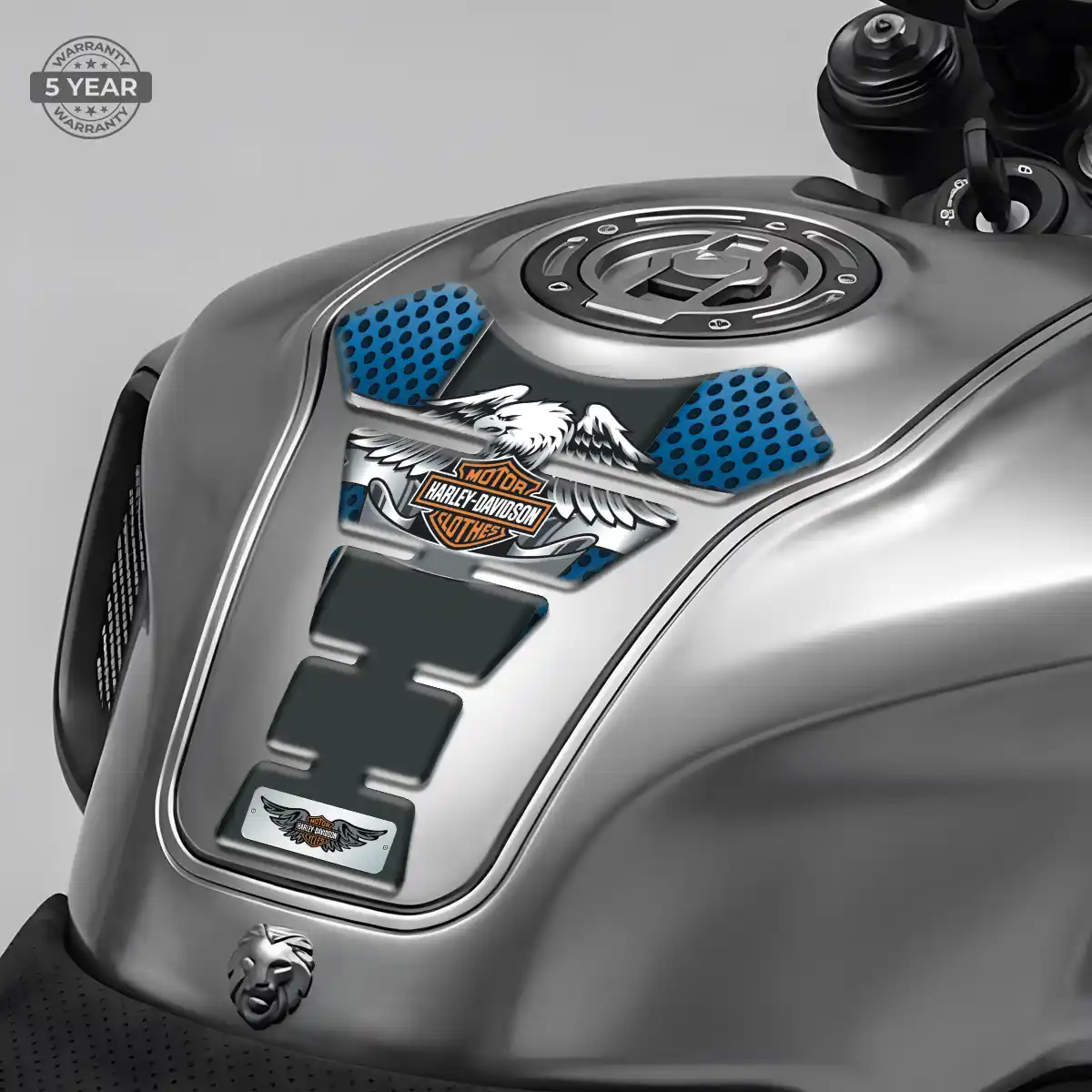 Harley Fuel Tank Pad Elite Finish