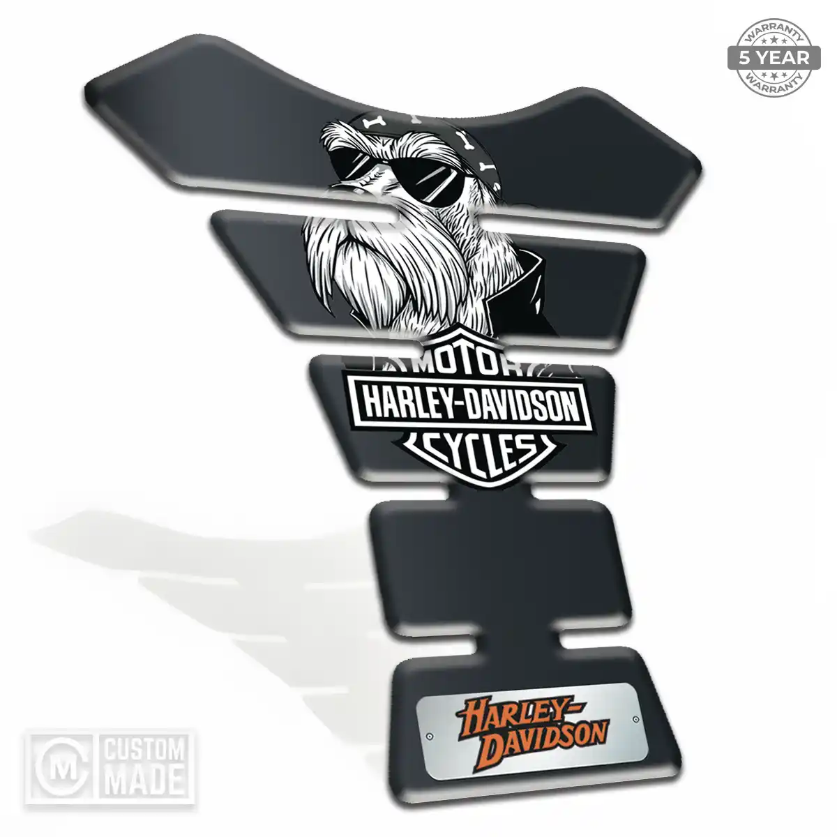 Harley Fuel Tank Pad Refined Design
