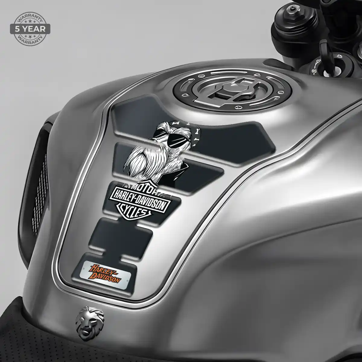 Harley Fuel Tank Pad Refined Design
