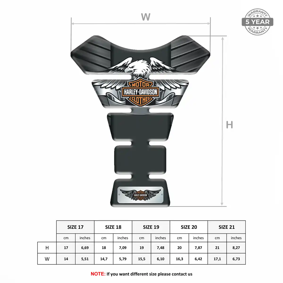 Harley Fuel Tank Pad Superior Craft