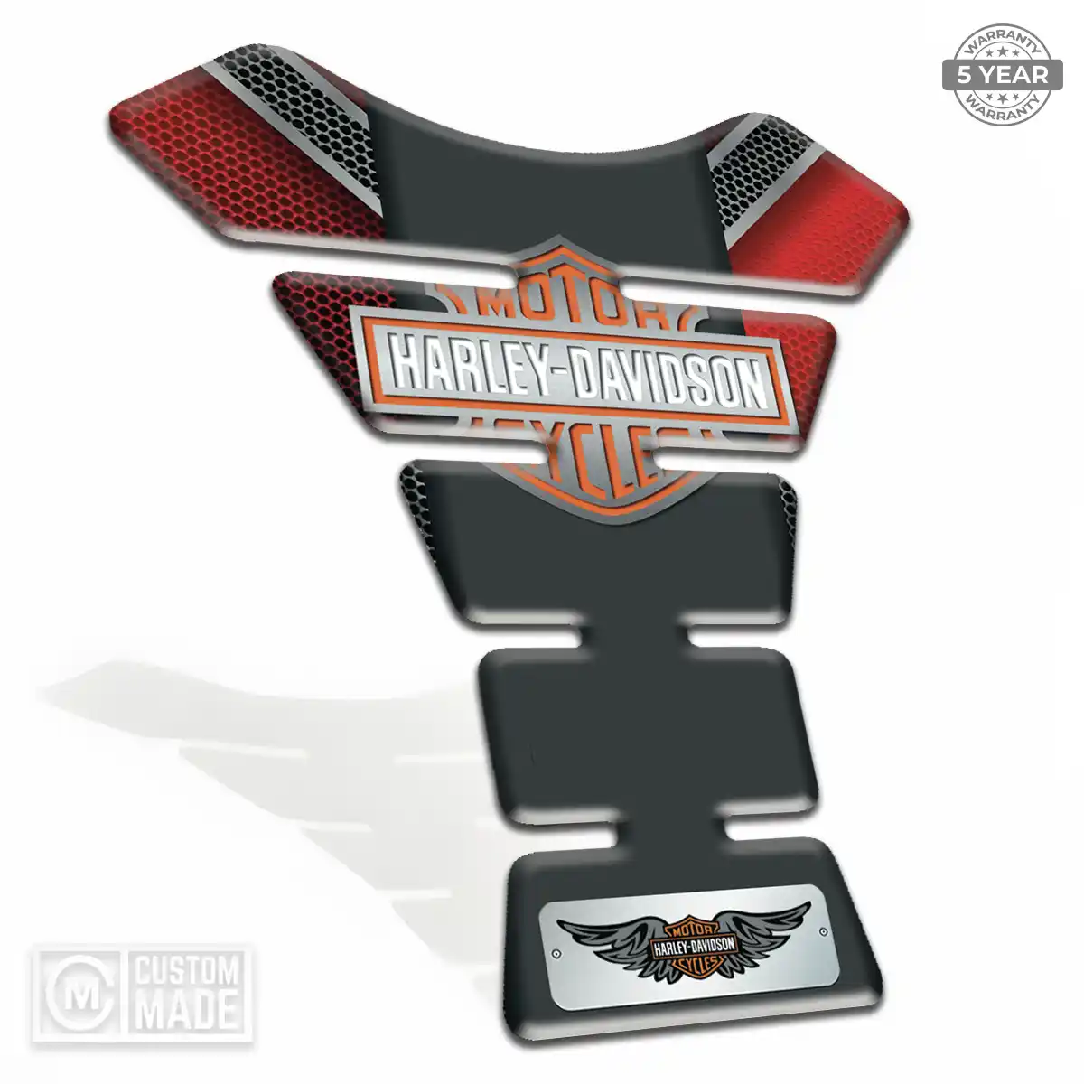 Harley Fuel Tank Protector Refined Design