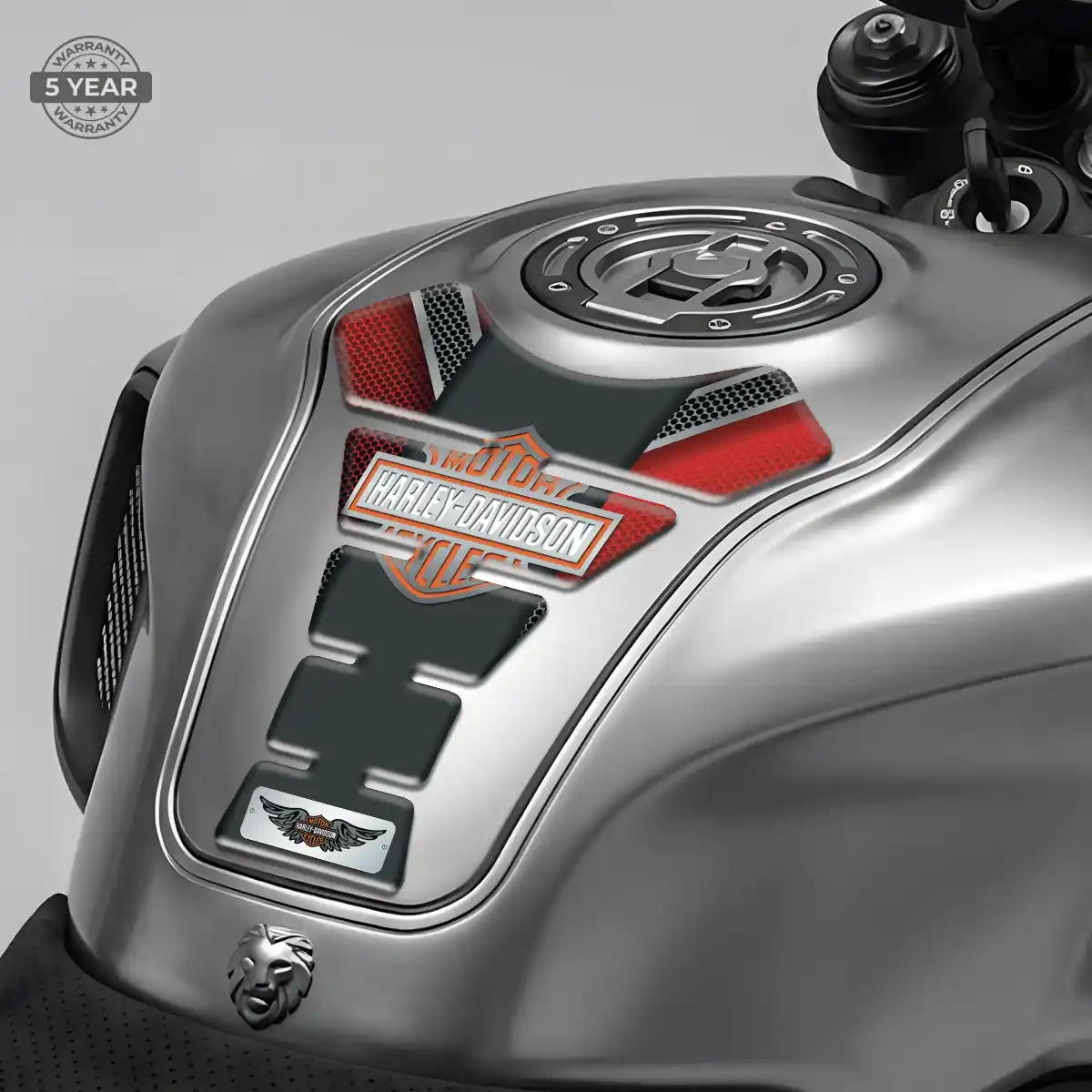 Harley Fuel Tank Protector Refined Design