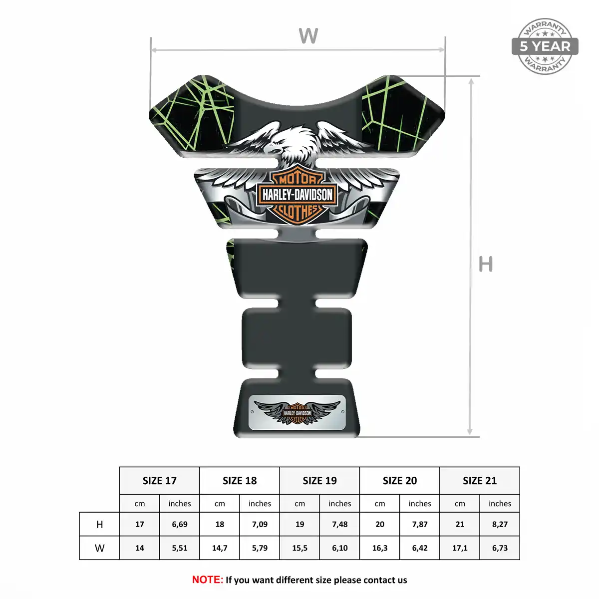 Harley Fuel Tank Protector Sleek Style