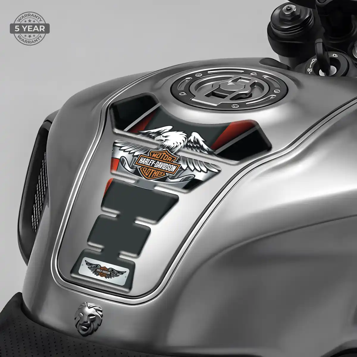 Harley Gas Tank Pad Refined Design