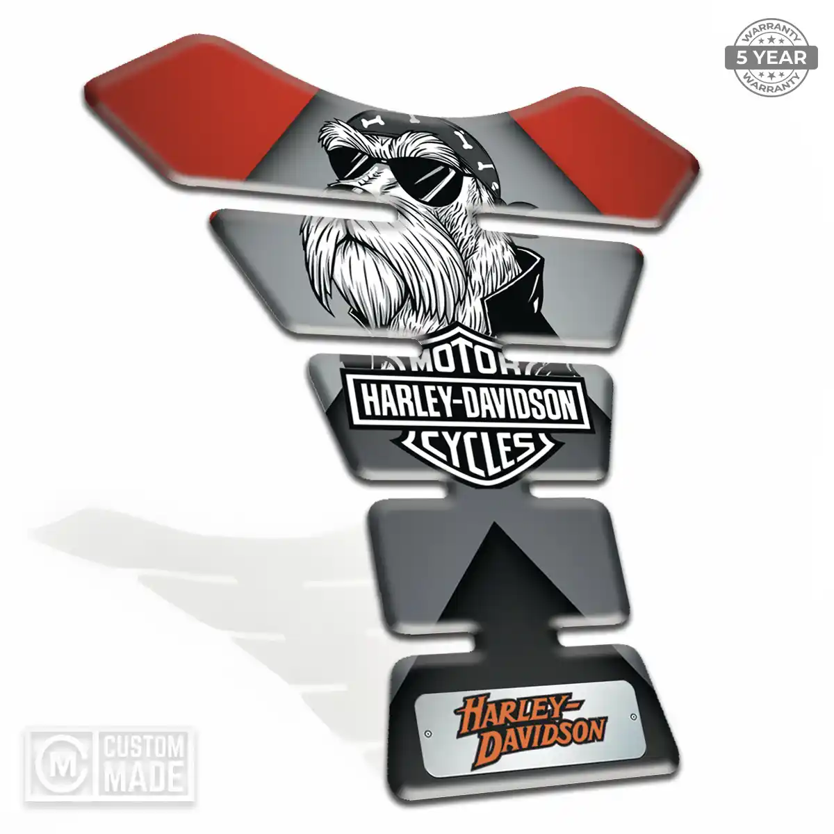 Harley Gas Tank Pad Sleek Style