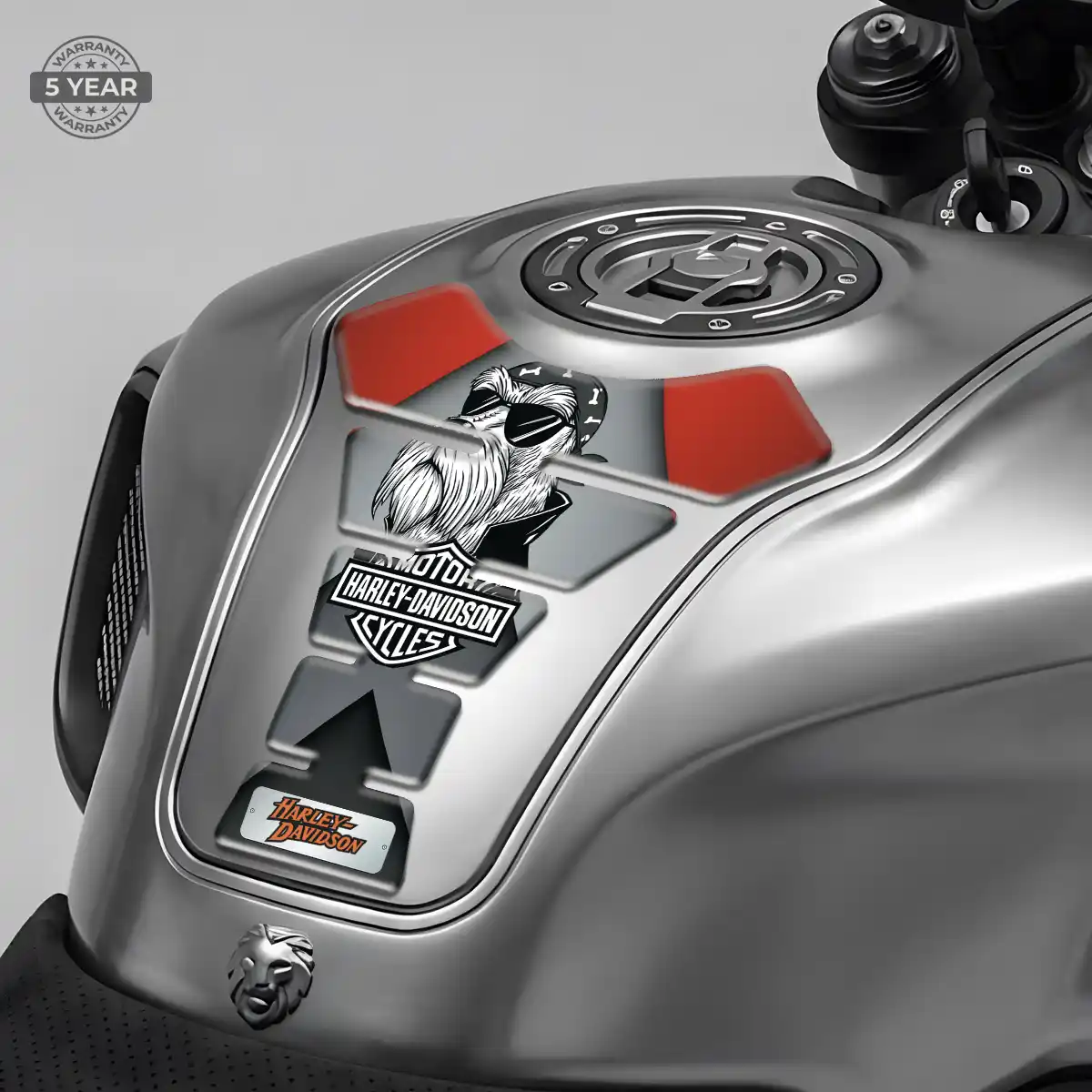 Harley Gas Tank Pad Sleek Style