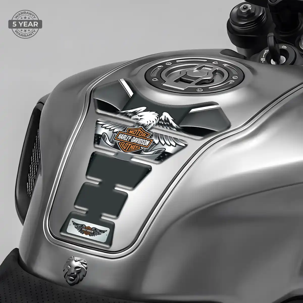 Harley Gel Tank Pad Refined Design