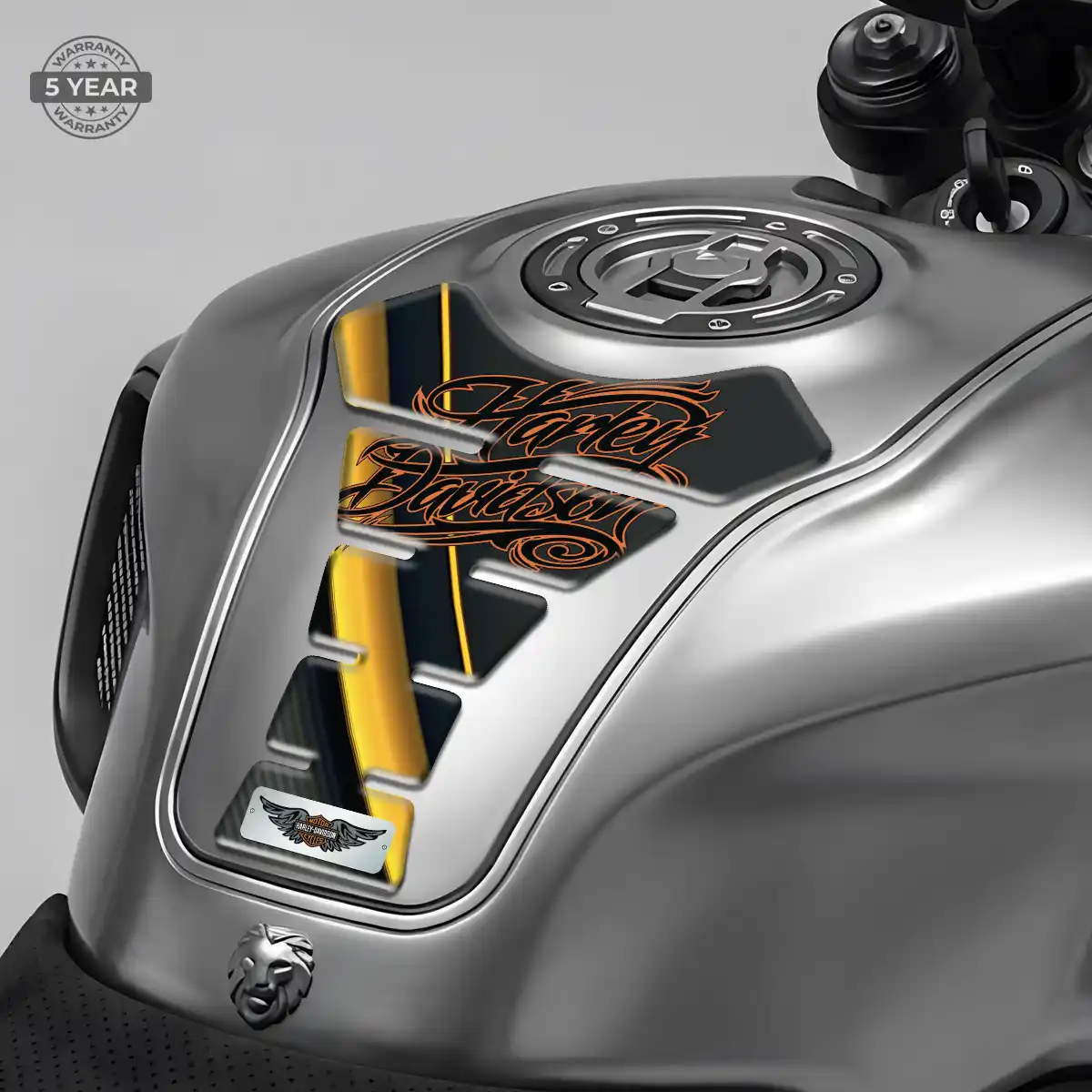 Harley Motorbike Tank Pad Sleek Style