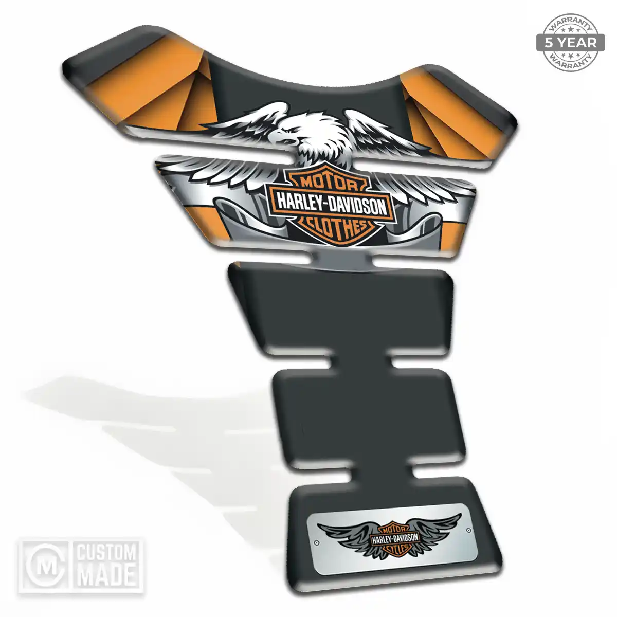 Harley Motorcycle Tank Decal Elite Finish
