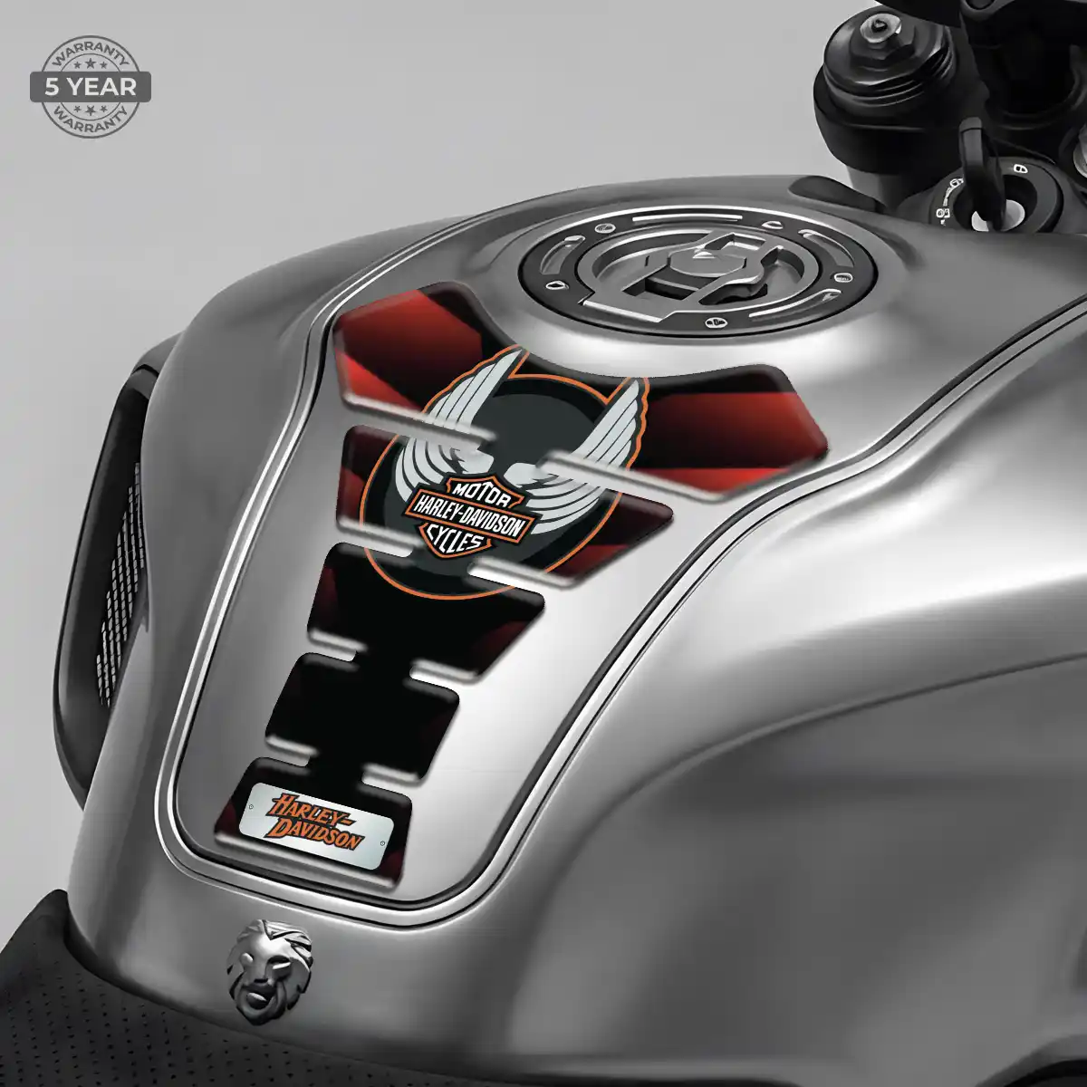 Harley Motorcycle Tank Pad Sleek Style