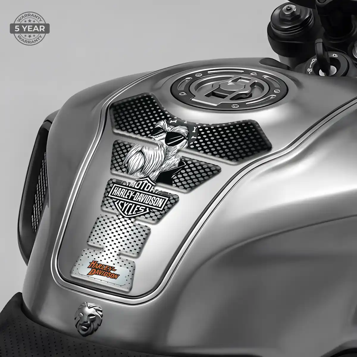 Harley Motorcycle Tank Protector Elite Finish