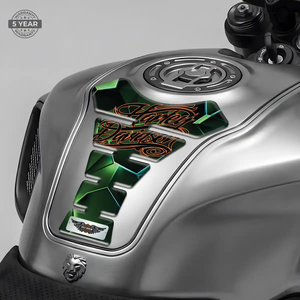 Harley Motorcycle Tank Protector Refined Design