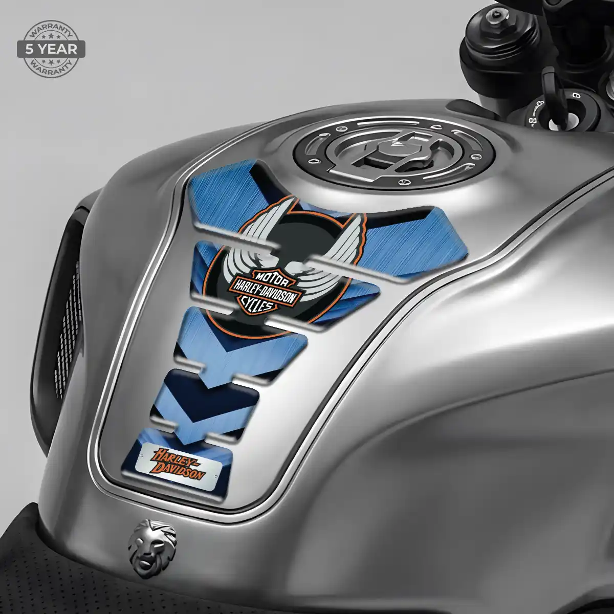 Harley Motorcycle Tank Sticker Elite Finish