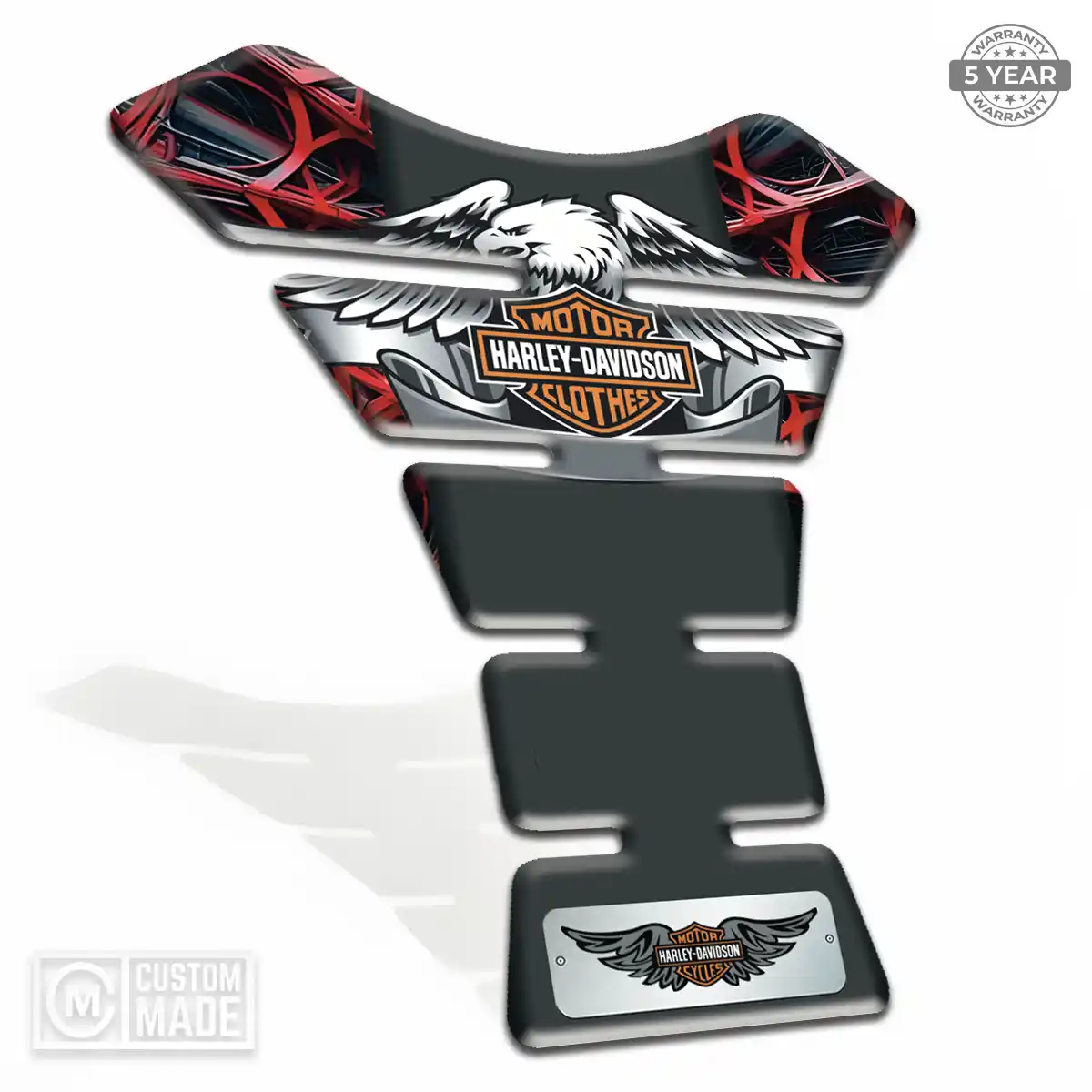 Harley Motorcycle Tank Sticker Signature Grade