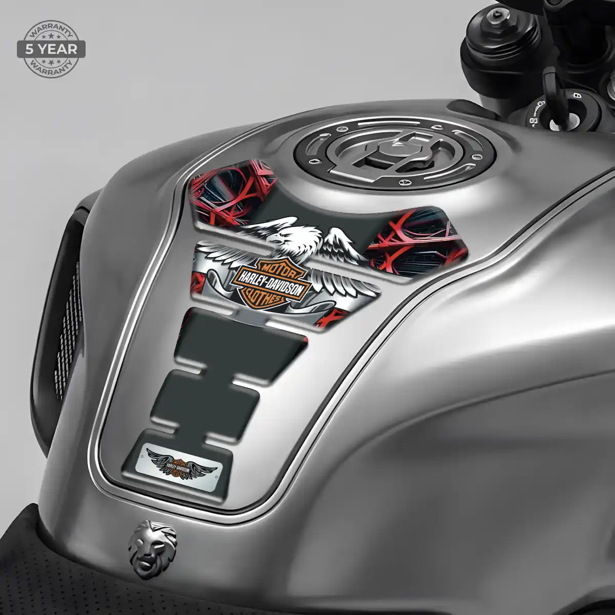 Harley Motorcycle Tank Sticker Signature Grade