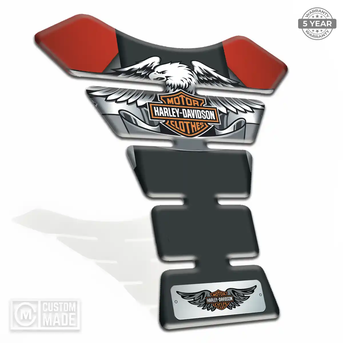 Harley Motorcycle Tank Sticker Sleek Style