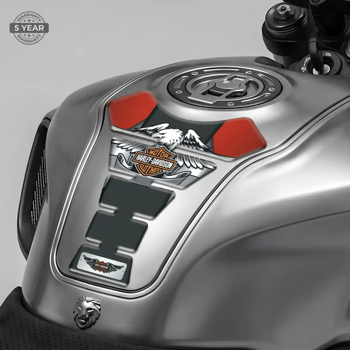 Harley Motorcycle Tank Sticker Sleek Style