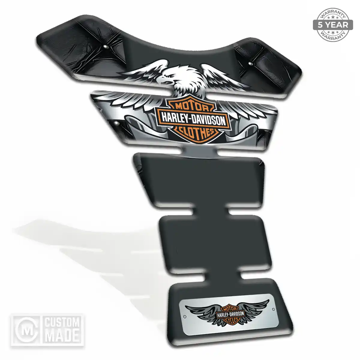 Harley Resin Tank Pad Elite Finish