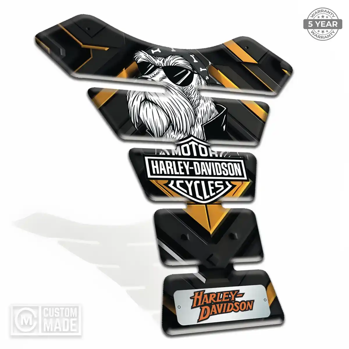 Harley Self Adhesive Tank Pad Superior Craft