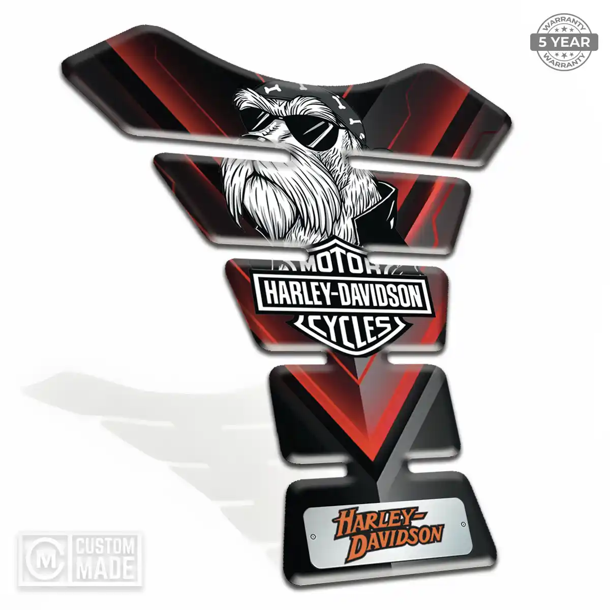Harley Tank Decal Refined Design