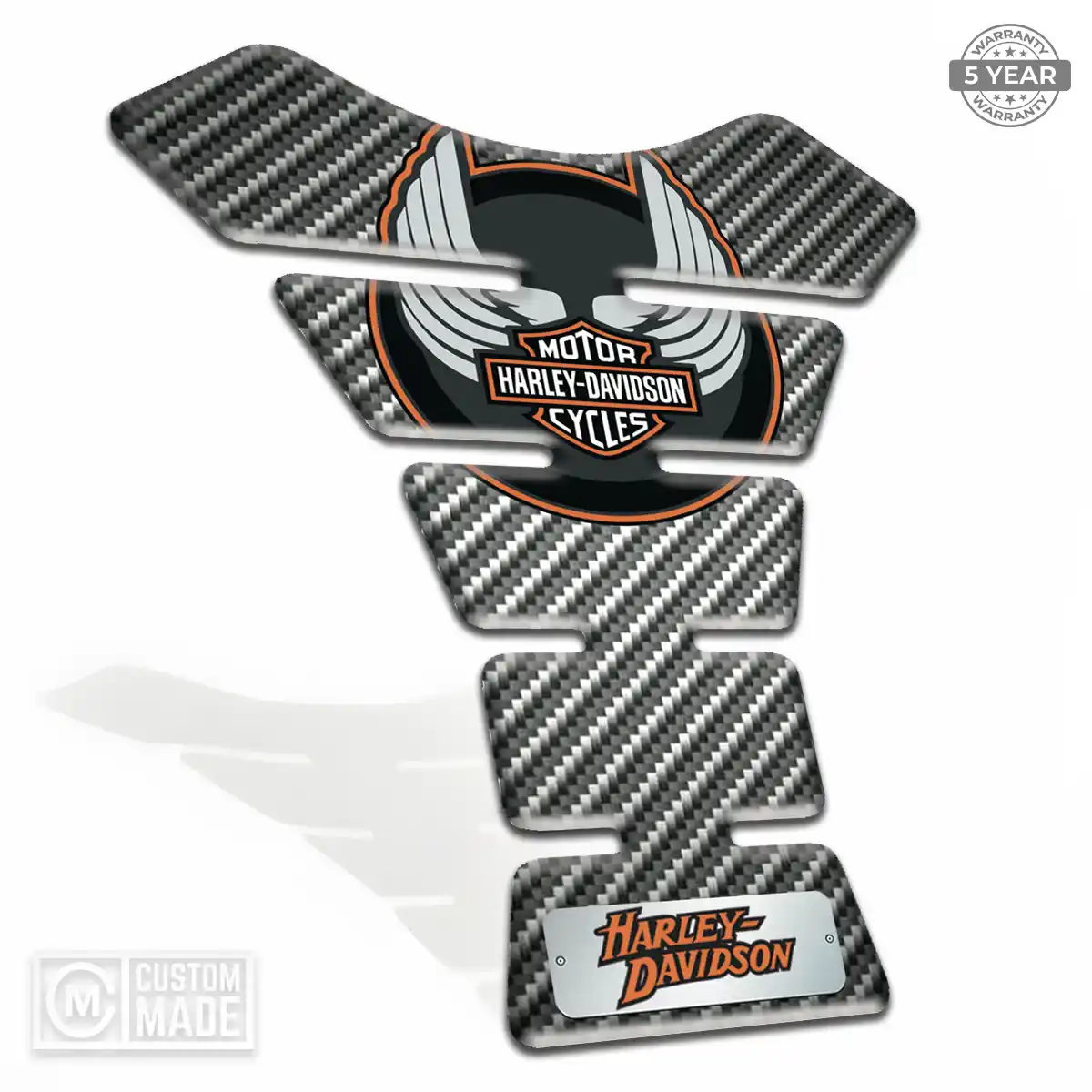 Harley Tank Fuse Guard Motorbike Elite Finish