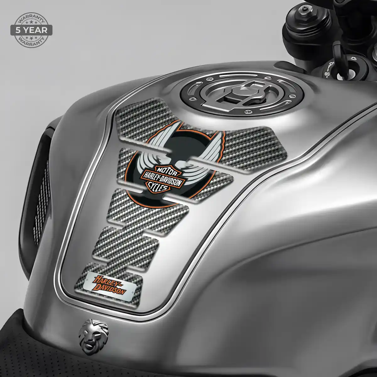 Harley Tank Fuse Guard Motorbike Elite Finish
