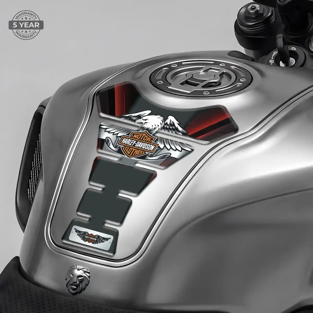 Harley Tank Fuse Guard Motorbike Refined Design