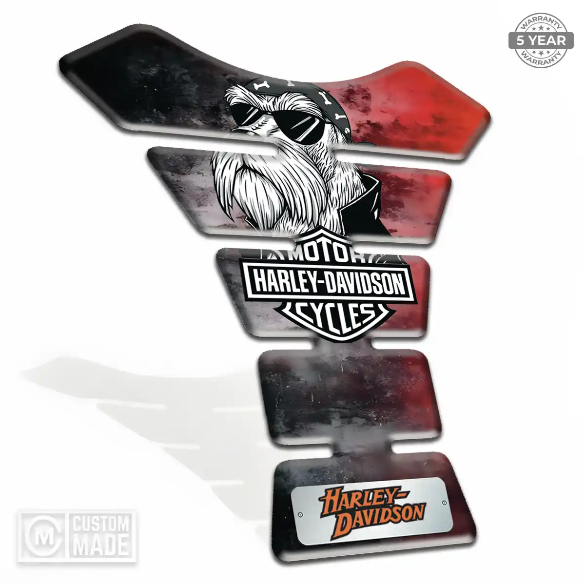 Harley Tank Fuse Guard Motorcycle Prime Quality