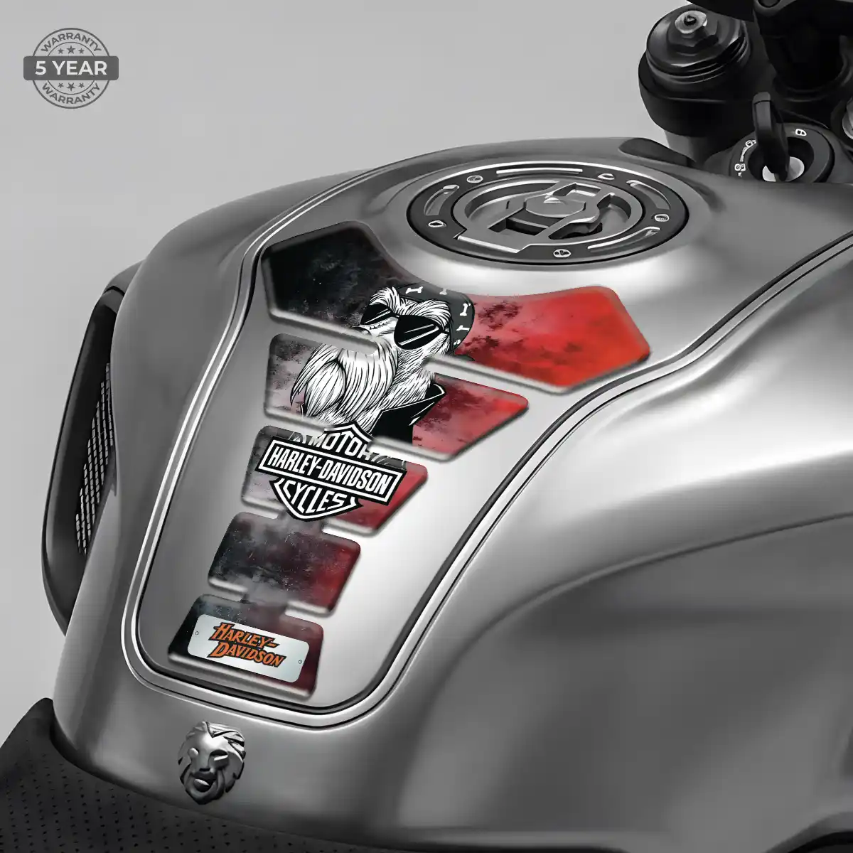 Harley Tank Fuse Guard Motorcycle Prime Quality
