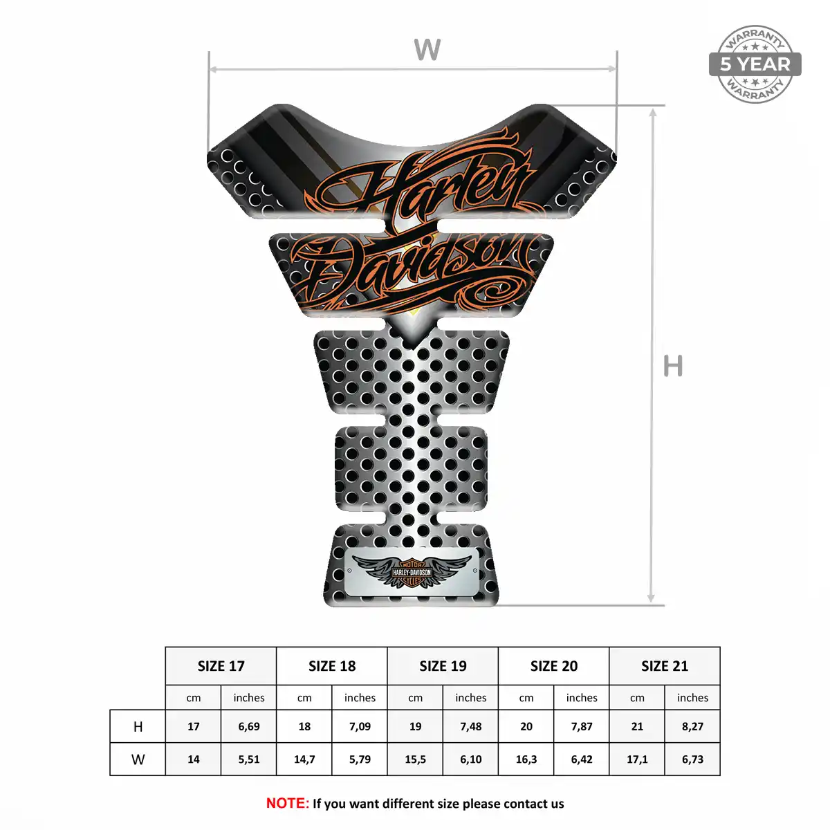 Harley Tank Fuse Guard Motorcycle Refined Design