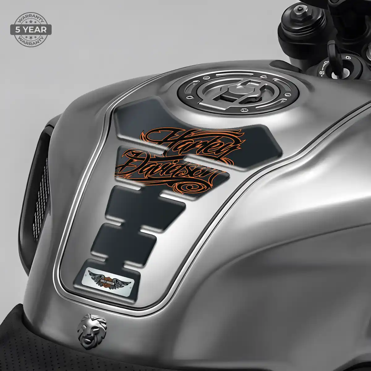 Harley Tank Fuse Guard Motorcycle Signature Grade