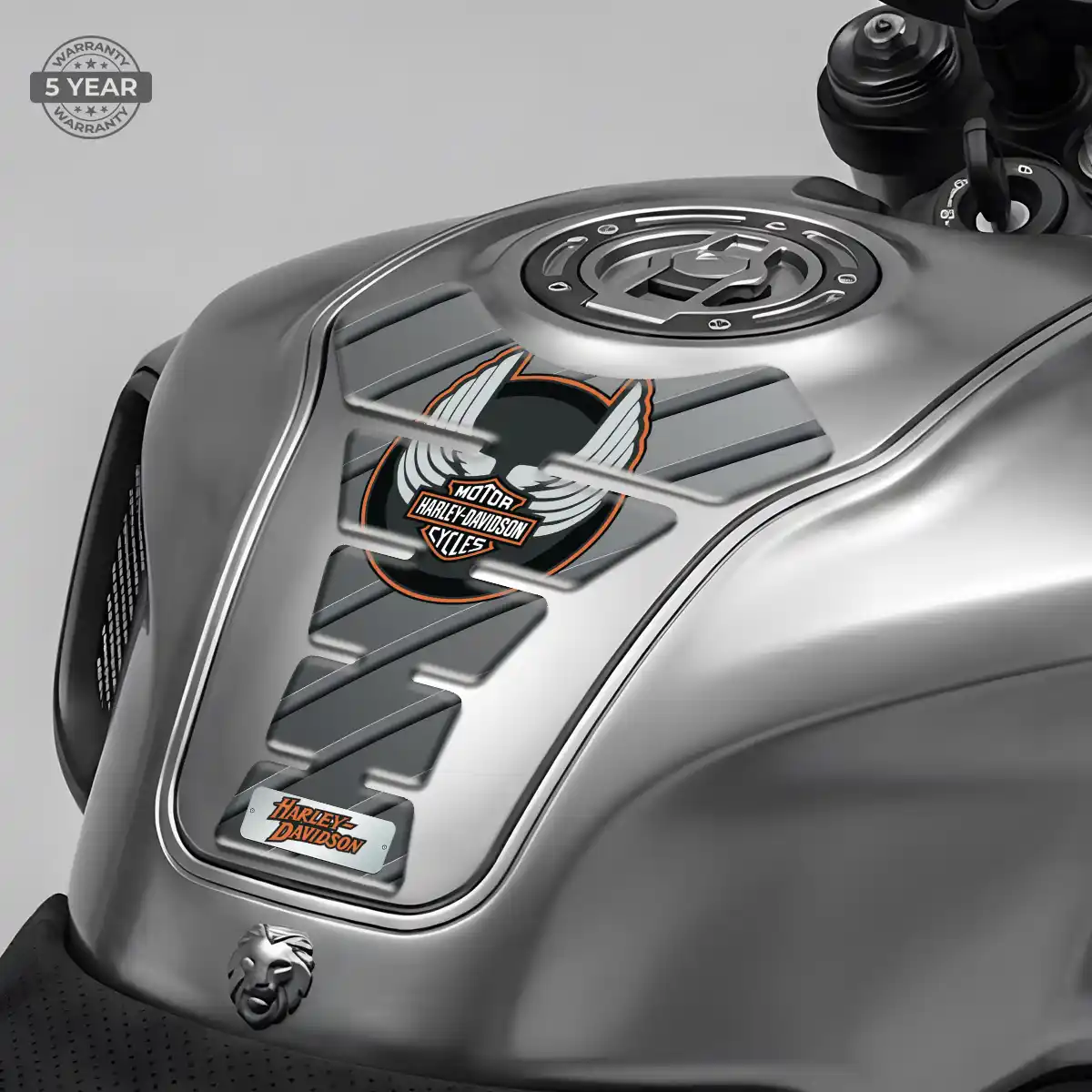 Harley Tank Fuse Guard Refined Design