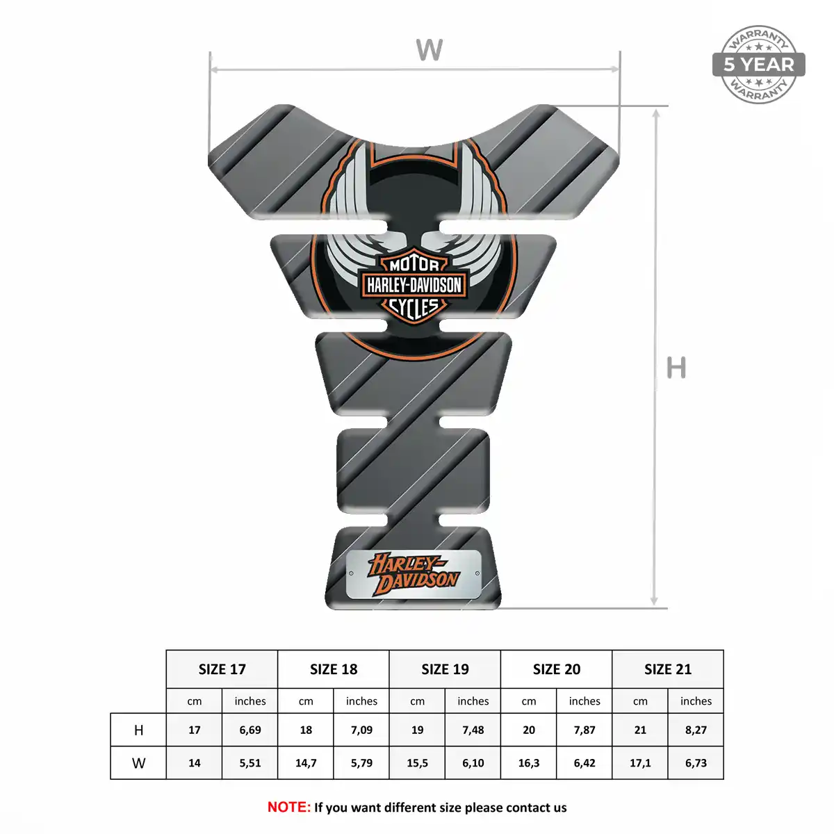 Harley Tank Fuse Guard Refined Design