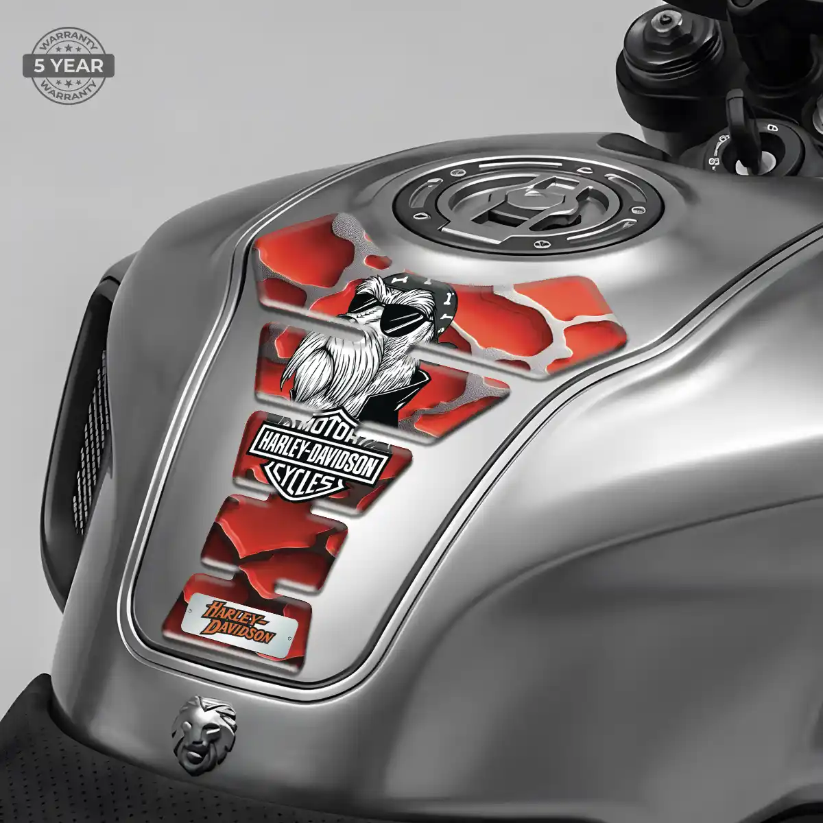 Harley Tank Fuse Guard Sleek Style