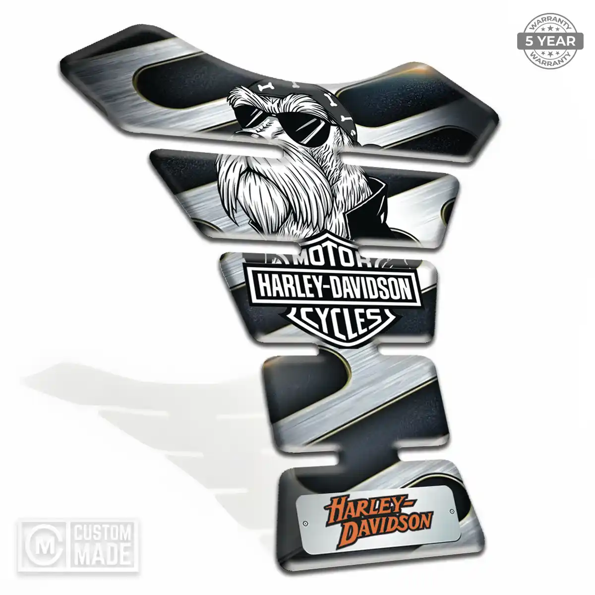 Harley Tank Fuse Motorbike Elite Finish