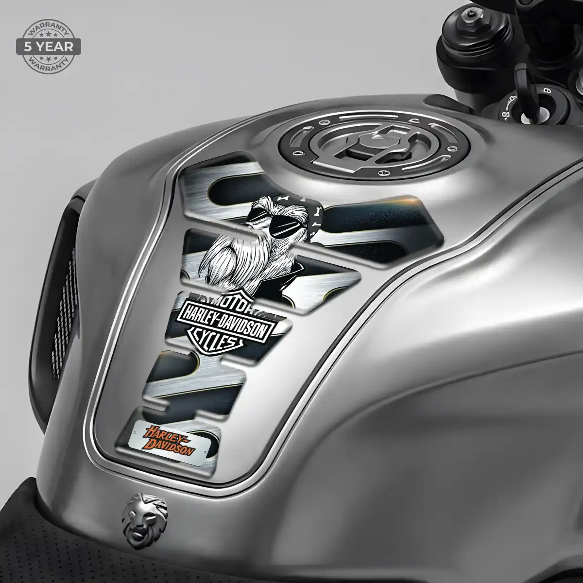 Harley Tank Fuse Motorbike Elite Finish