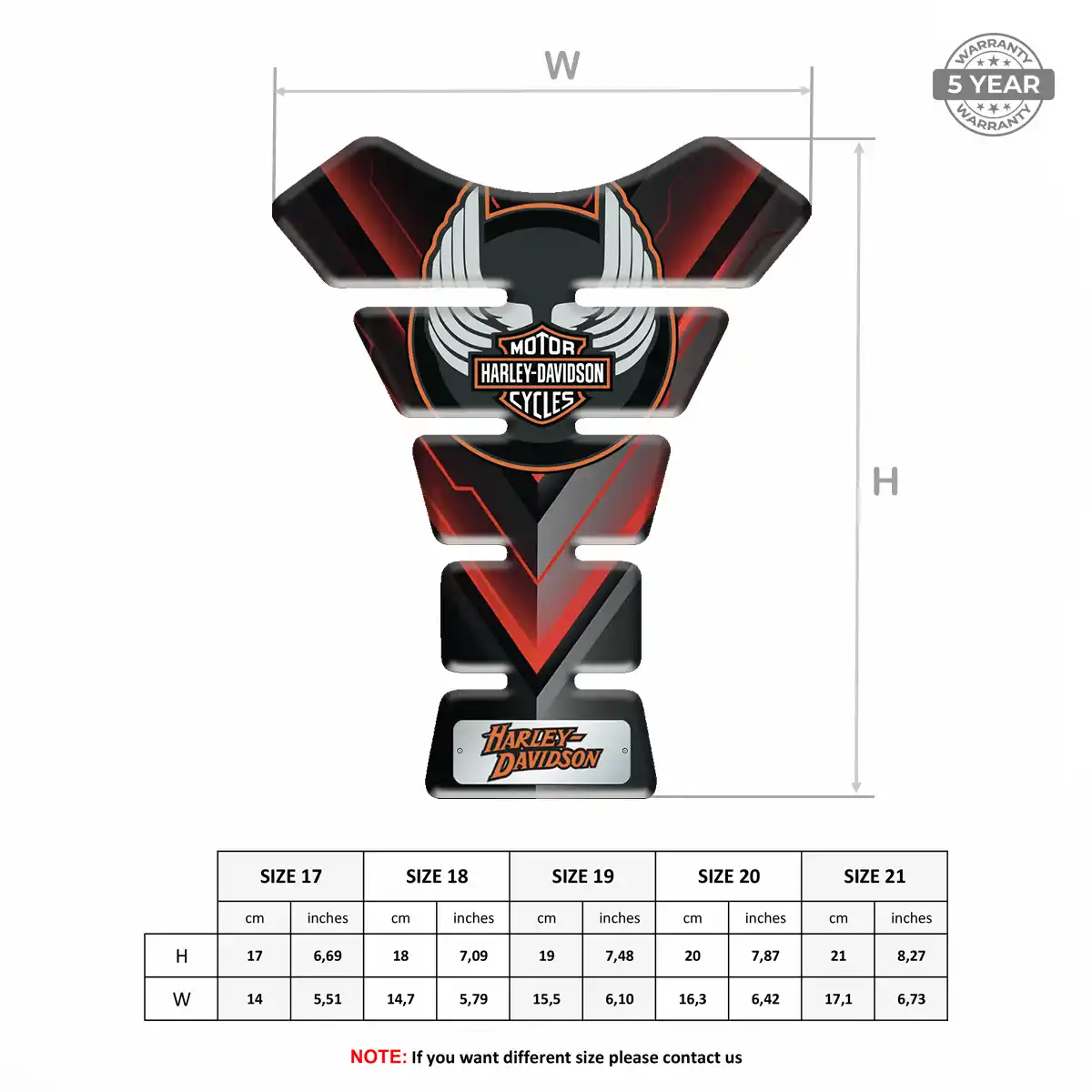 Harley Tank Fuse Motorbike Prestige Line