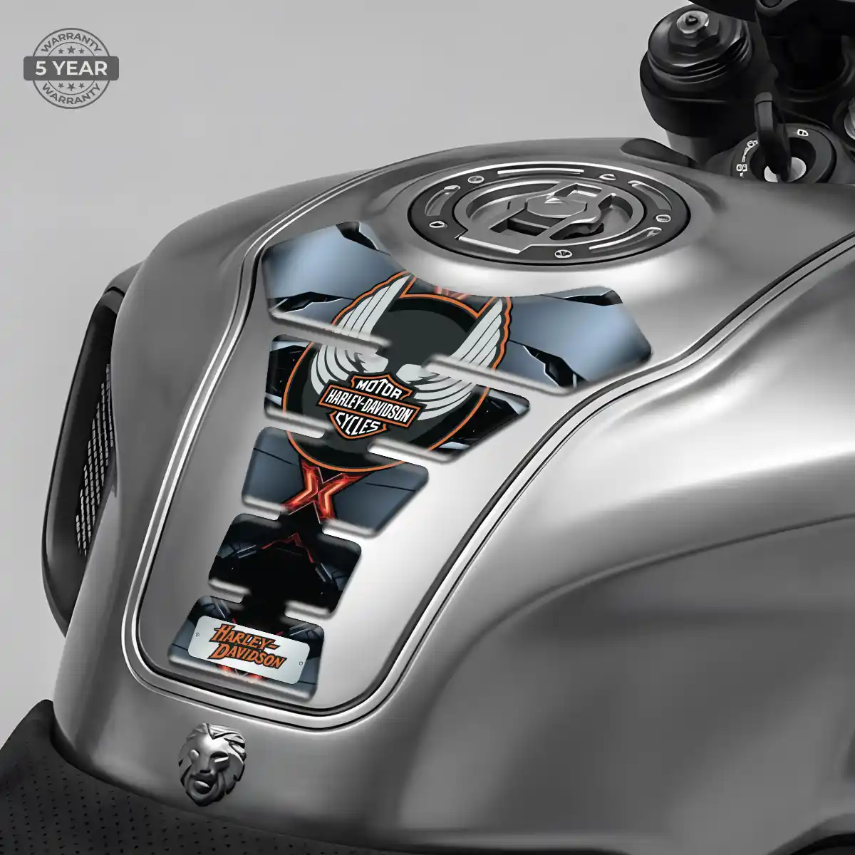 Harley Tank Fuse Motorbike Refined Design