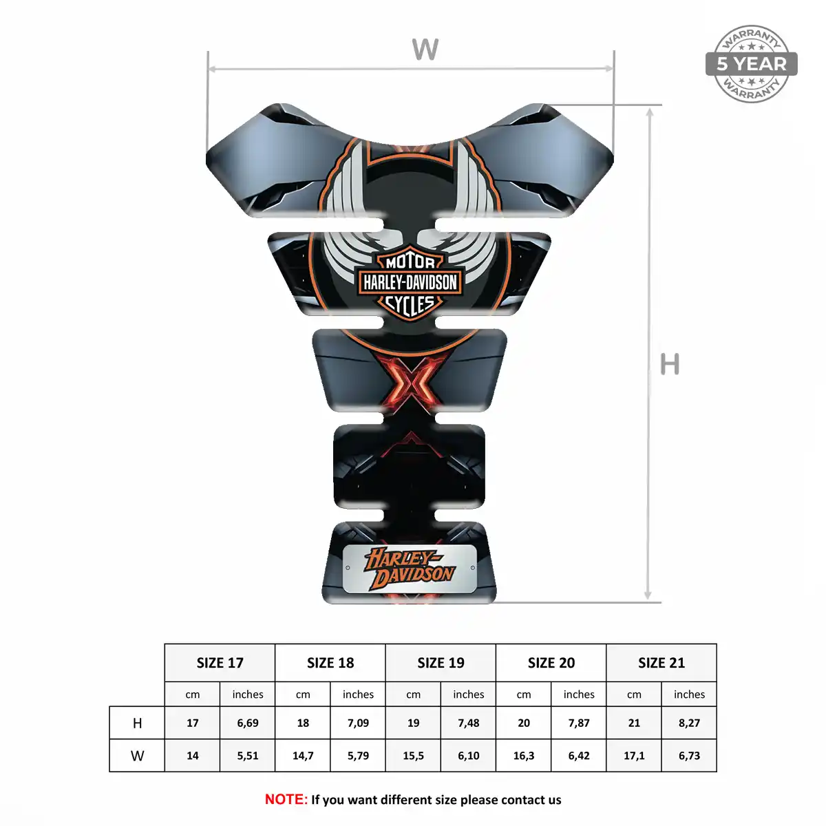 Harley Tank Fuse Motorbike Refined Design