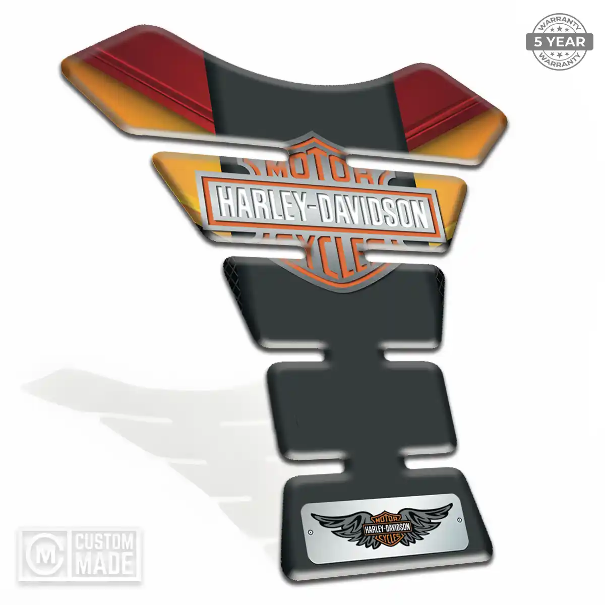 Harley Tank Fuse Pad Motorcycle Prestige Line