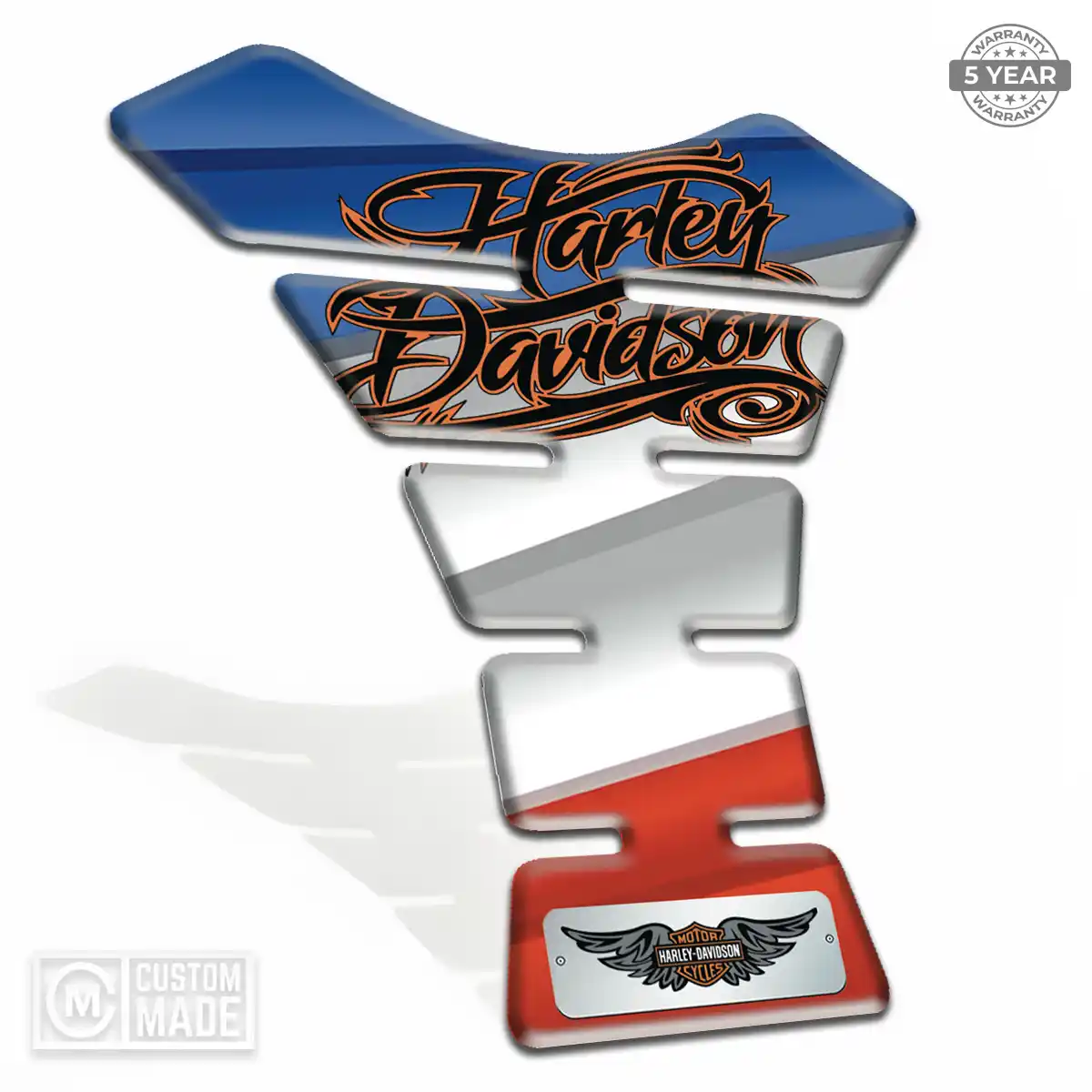 Harley Tank Fuse Pad Motorcycle Signature Grade