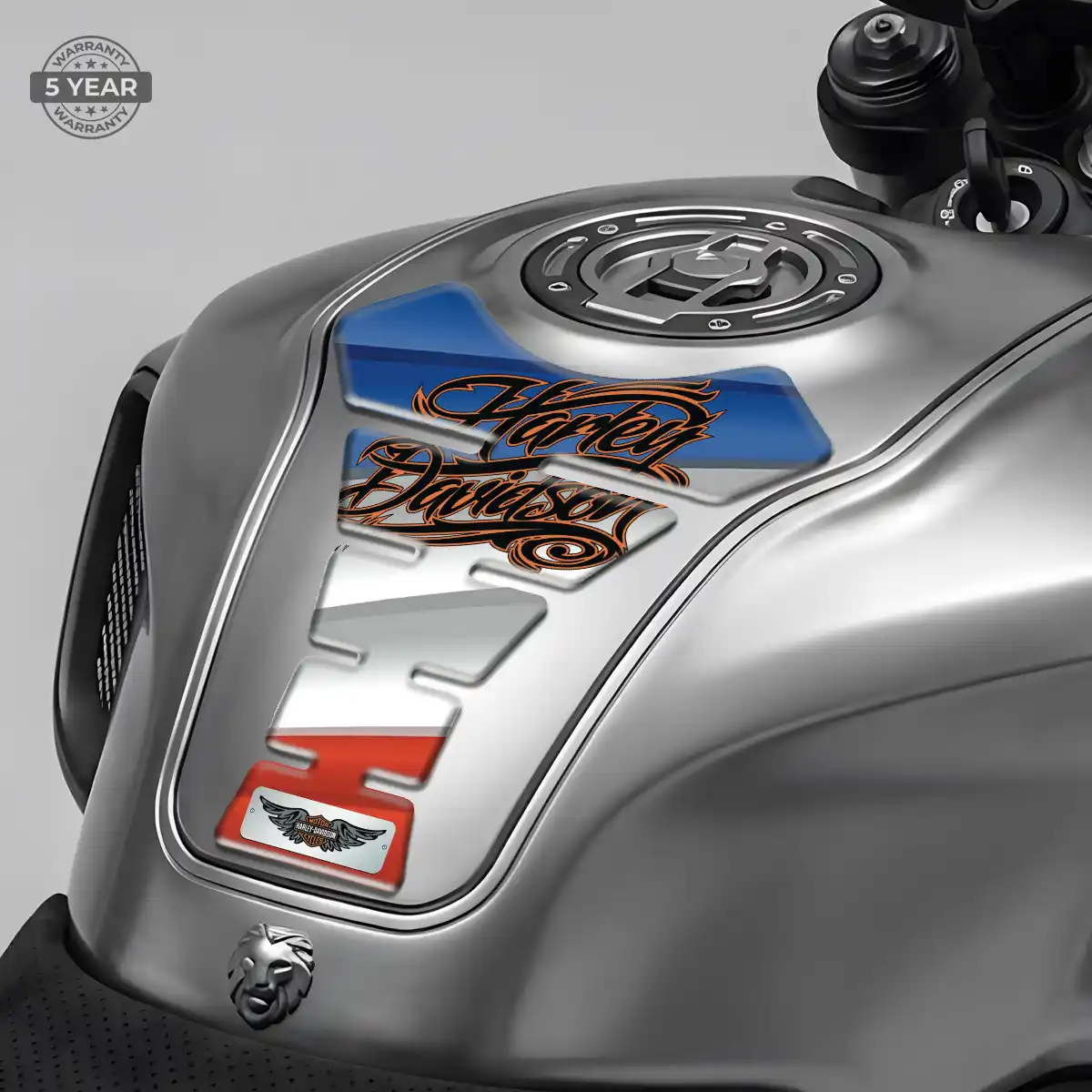 Harley Tank Fuse Pad Motorcycle Signature Grade